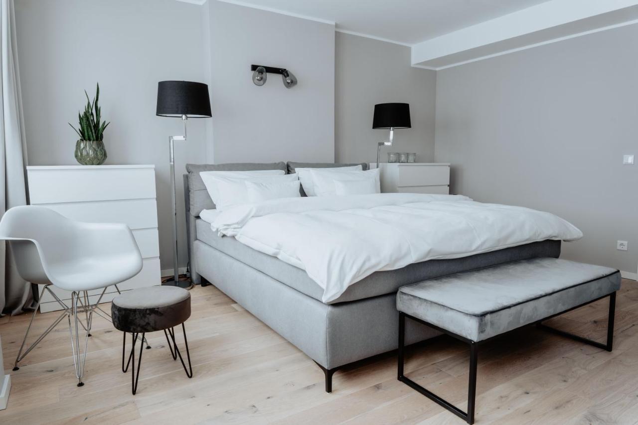2-Zimmer City Apartment 57M² Mit King Size Bett Und Kueche Munster  Eksteriør bilde
