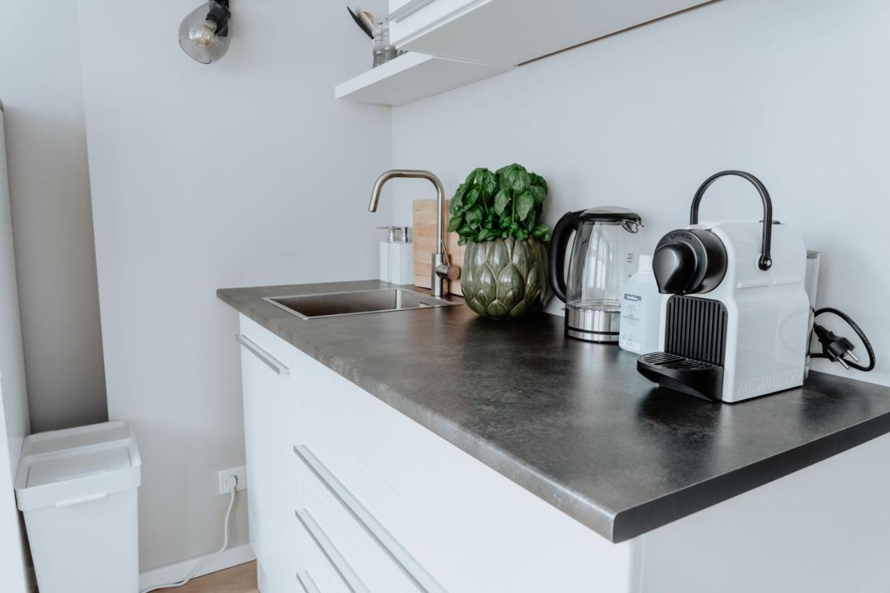 2-Zimmer City Apartment 57M² Mit King Size Bett Und Kueche Munster  Eksteriør bilde