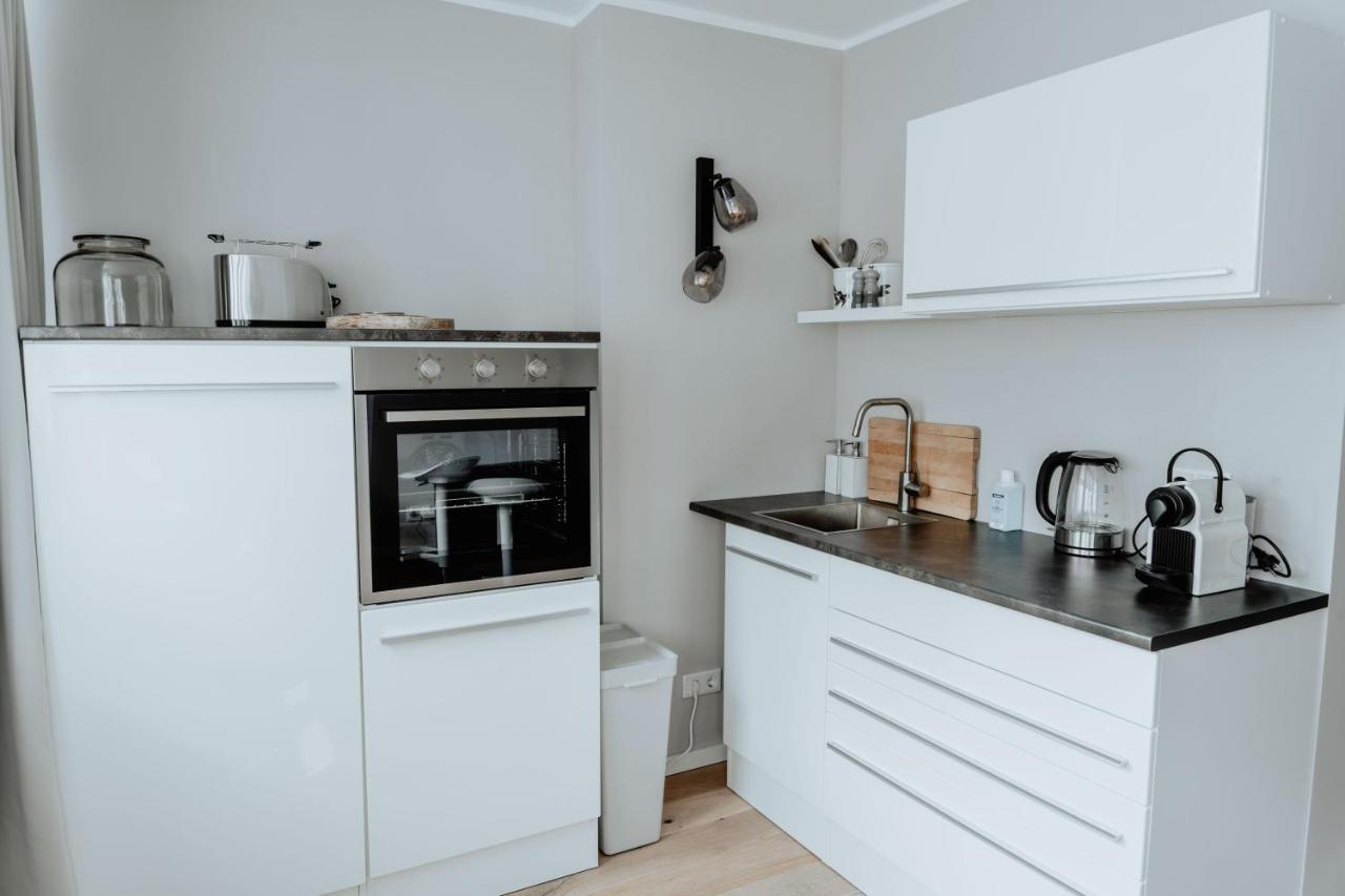 2-Zimmer City Apartment 57M² Mit King Size Bett Und Kueche Munster  Eksteriør bilde