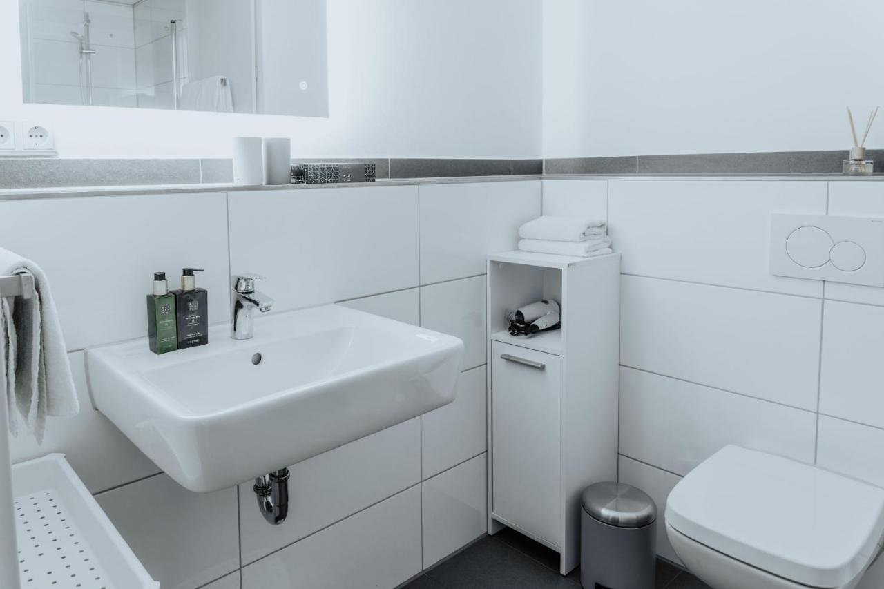 2-Zimmer City Apartment 57M² Mit King Size Bett Und Kueche Munster  Eksteriør bilde