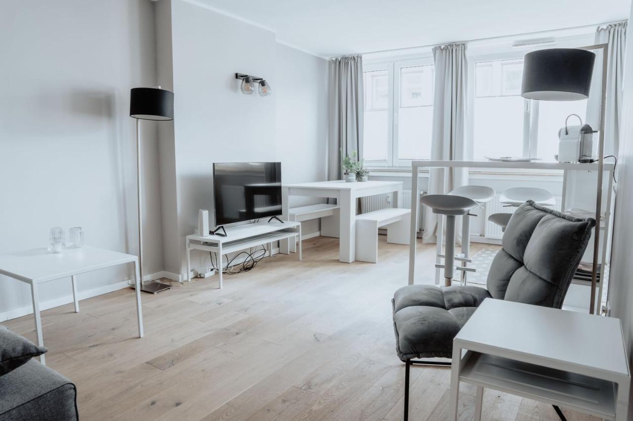 2-Zimmer City Apartment 57M² Mit King Size Bett Und Kueche Munster  Eksteriør bilde