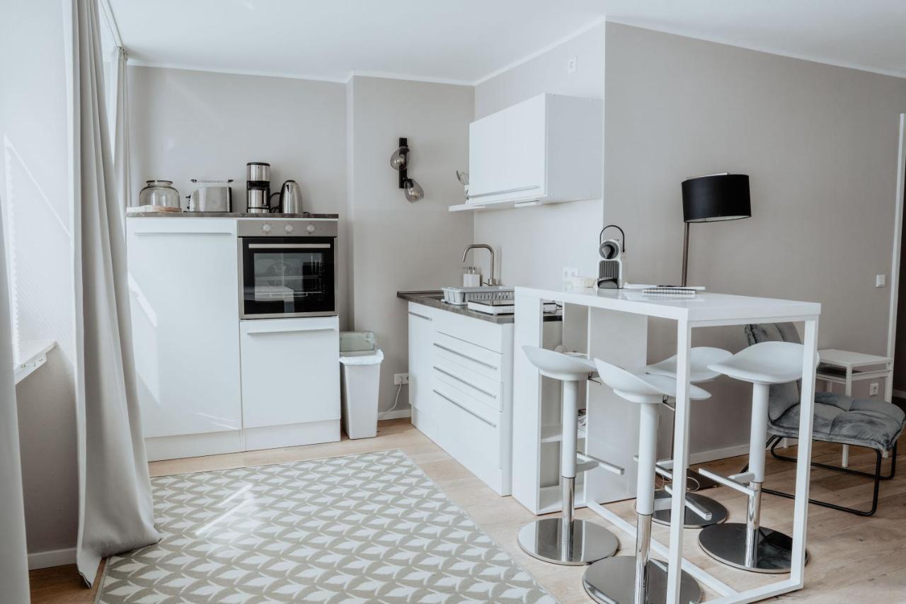 2-Zimmer City Apartment 57M² Mit King Size Bett Und Kueche Munster  Eksteriør bilde