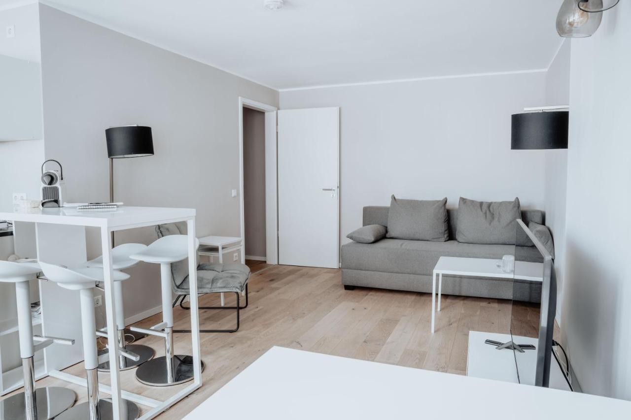 2-Zimmer City Apartment 57M² Mit King Size Bett Und Kueche Munster  Eksteriør bilde